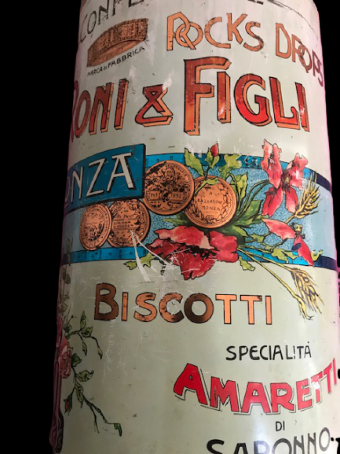 TENEKE KAPAKLI SİLİNDİR KUTU İTALYAN DAVİDE LAZZARONİ