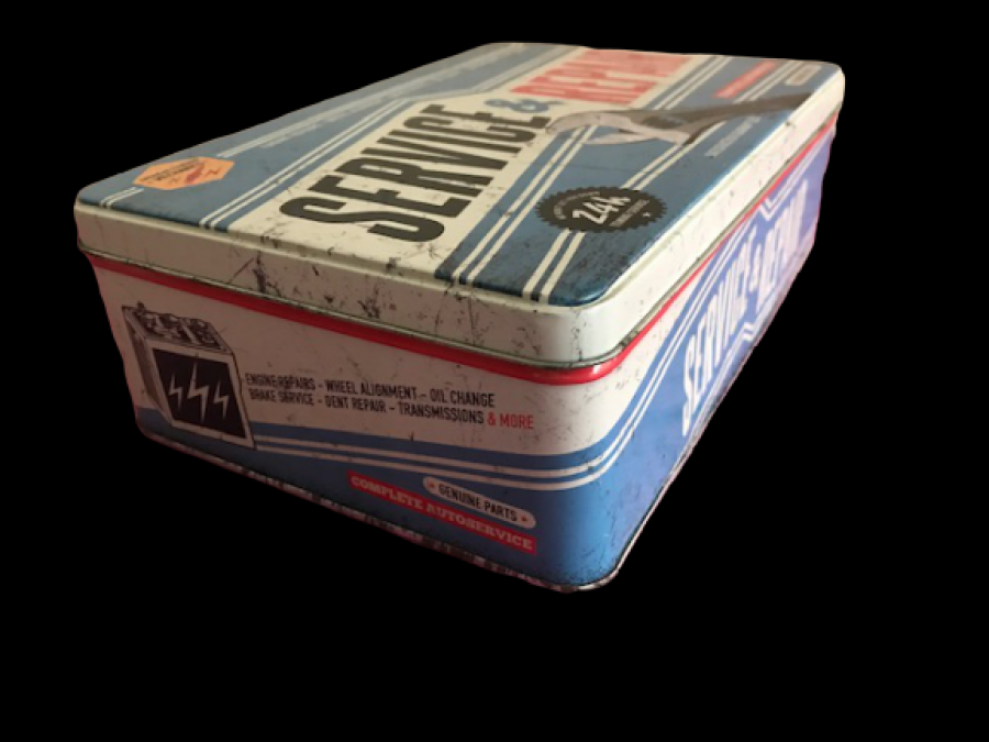 TENEKE KAPAKLI KUTU SERVİCE REPAIR BOX