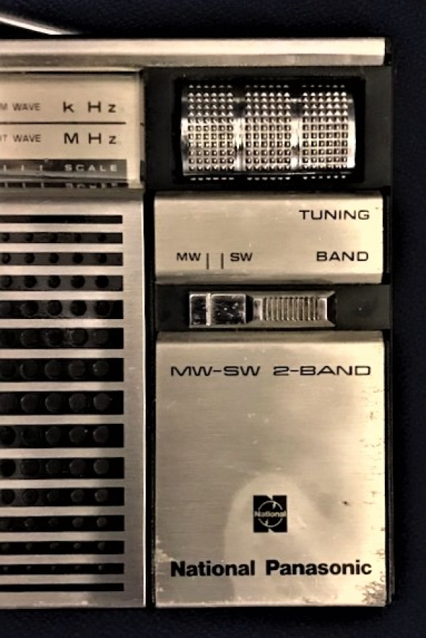 NATIONAL PANASONIC 2 BANT RADIO R-218 JAPAN 1980 