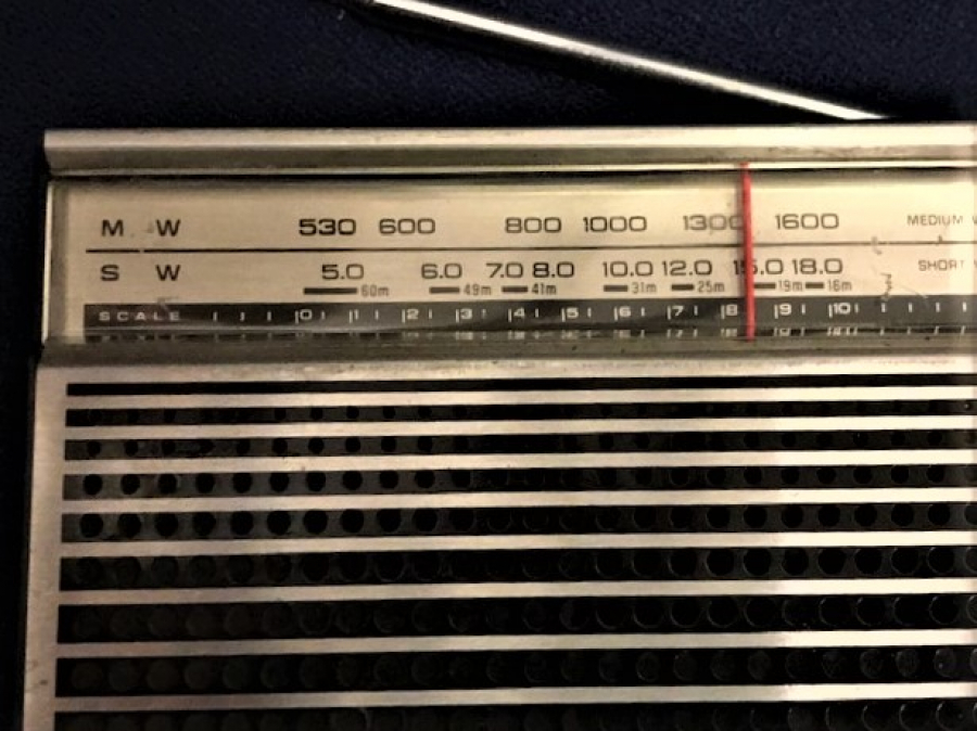 NATIONAL PANASONIC 2 BANT RADIO R-218 JAPAN 1980 