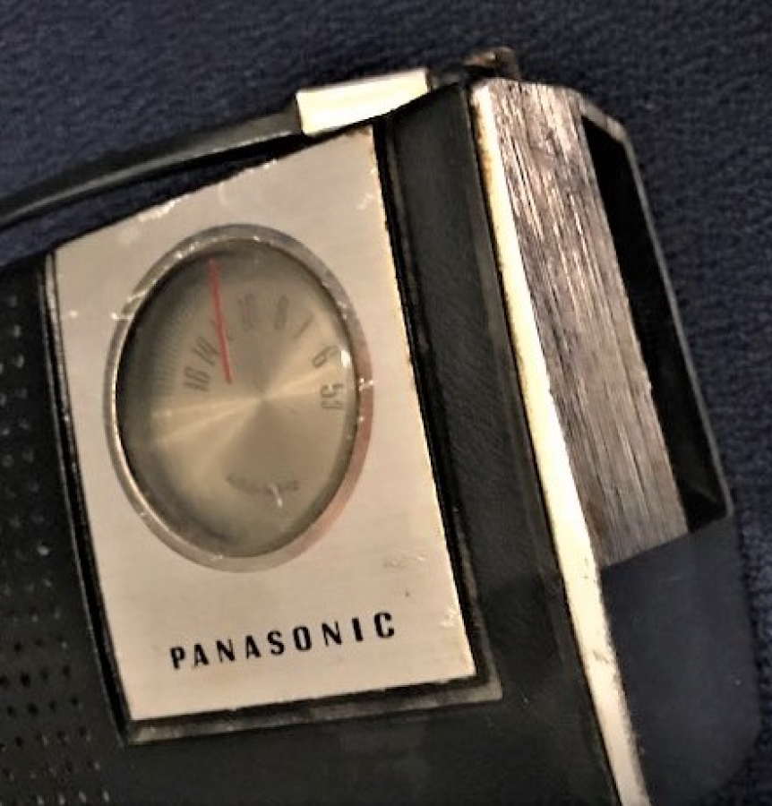 PANASONİC MODEL-1159 RADIO PİLLİ CEP RADYOSU 1975 JAPAN