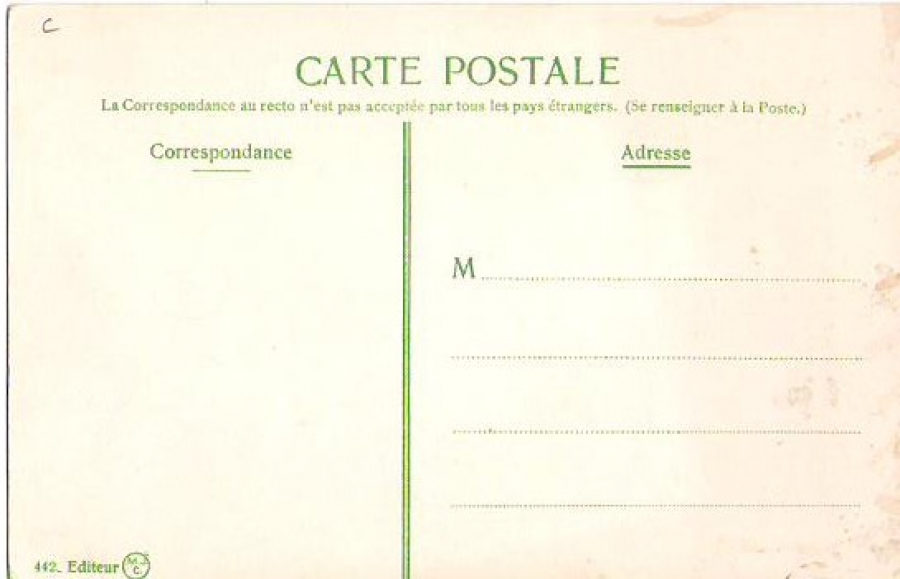 CONSTANTİNOPLE 1912 GALATA EDİTÖR M.J.C KARTPOSTAL