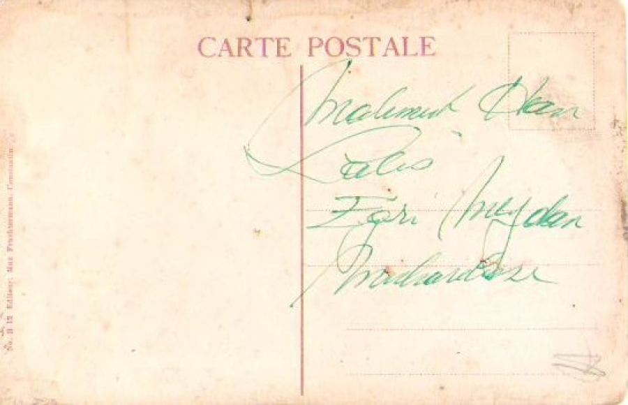 CONSTANTİNOPLE SAVAŞ TEMALI  EDİTÖR MAX FRUCHTERMANN CONSTANTİNOPLE KARTPOSTAL