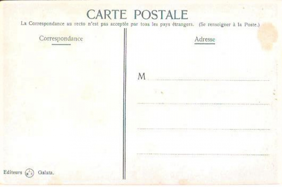 CONSTANTİNOPLE SİRKECİ TREN GARI EDİTÖR M.J.C KARTPOSTAL