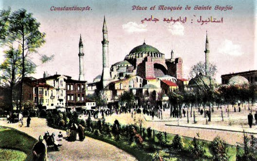 CONSTANTİNOPLE SOFHE AT MEYDANI EDİTÖR M.J.C KARTPOSTAL 