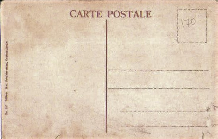 GAZİ SULTAN MUHAMMED HAN SULTANLAR SERİSİ EDİTÖR MAX FRUCHTERMANN CONSTANTİNOPLE KARTPOSTAL