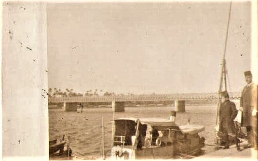 OSMANLI TEKNEYİ BEKLEYENLER SİYAH BEYAZ  FOTOĞRAF 9X14