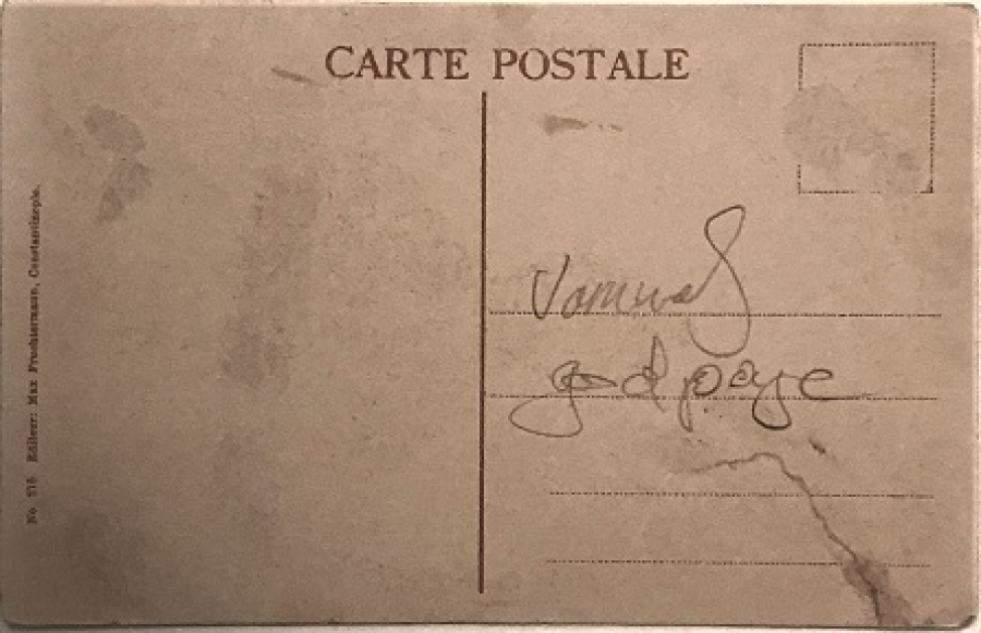 SULTAN ABDUL MECİT SULTANLAR SERİSİ EDİTÖR MAX FRUCHTERMANN CONSTANTİNOPLE KARTPOSTAL