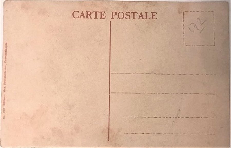 SULTAN AHMET 1 HAN SULTANLAR SERİSİ  EDİTÖR MAX FRUCHTERMANN CONSTANTİNOPLE KARTPOSTAL