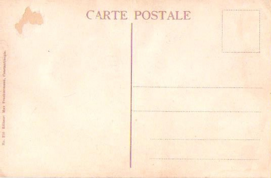 SULTAN MUSTAFA 3 HAN OSMANLI SUNTANLAR SERİSİ EDİTÖR MAX FRUCHTERMANN CONSTANTİNOPLE KARTPOSTAL