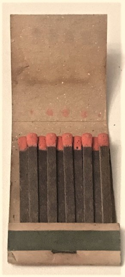 COCA COLA REKLAMLI KARTON KİBRİT