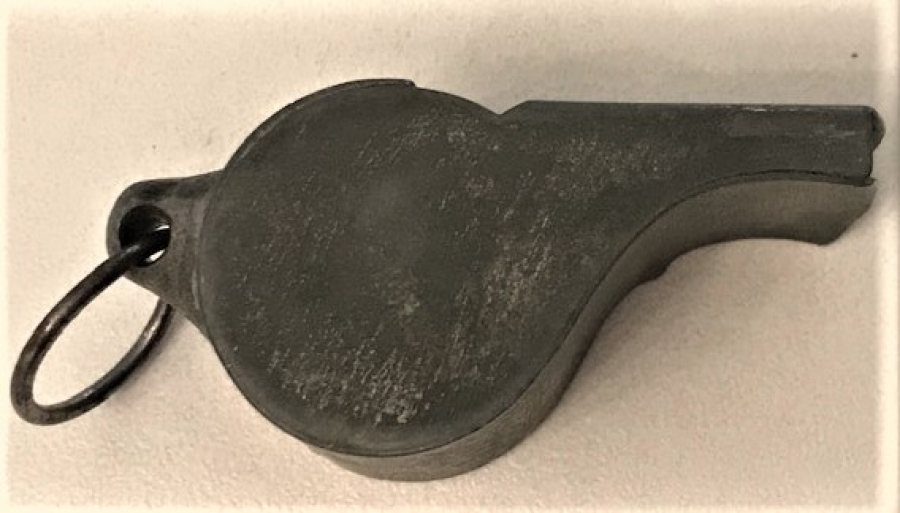 LONDON MANTARLI  GALVANİZ METAL POLİS DÜDÜGÜ