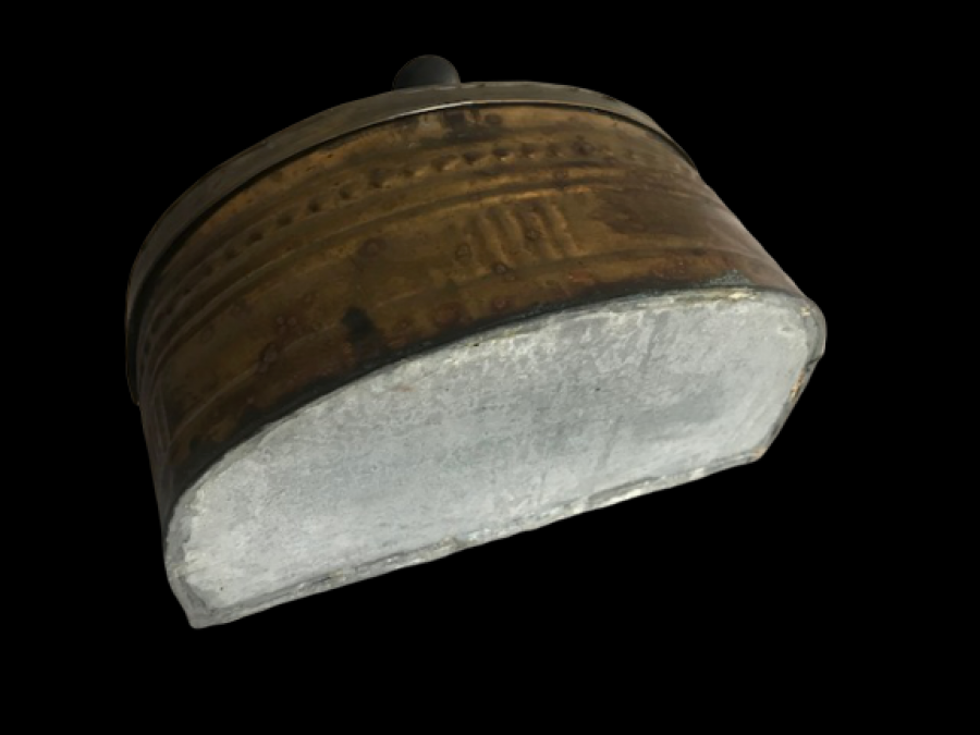 ŞEKER KAHVE KOYULAN KAPAKLI PİRİNC METAL SAKLAMA KABI