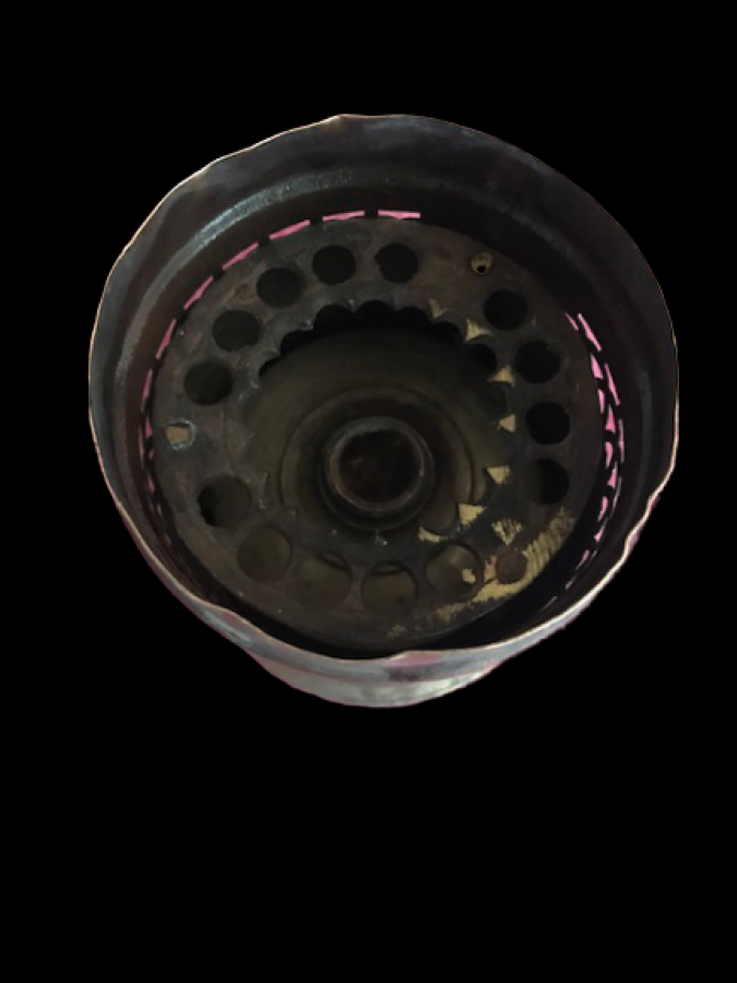 SÜLEYMANİYE SARI TESTERE İŞİ İSPİRTOLU ORJİNAL  KAMİNETO OCAK 