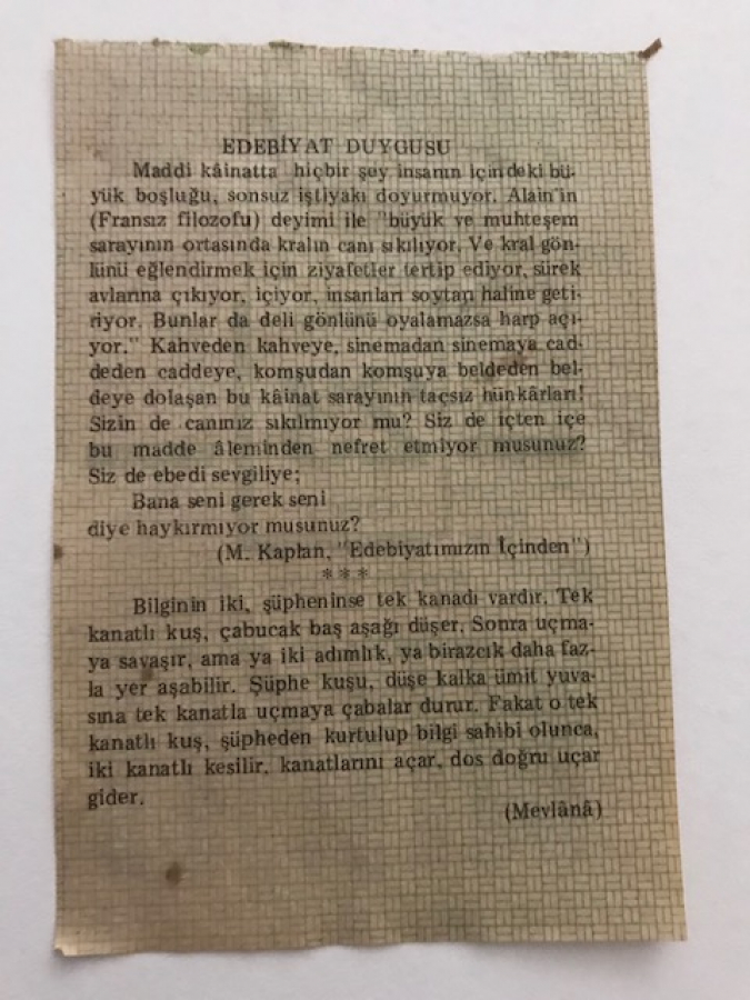 23 EKİM 1992 CUMA GÜNÜNE AİT TAKVİM YAPRAGI