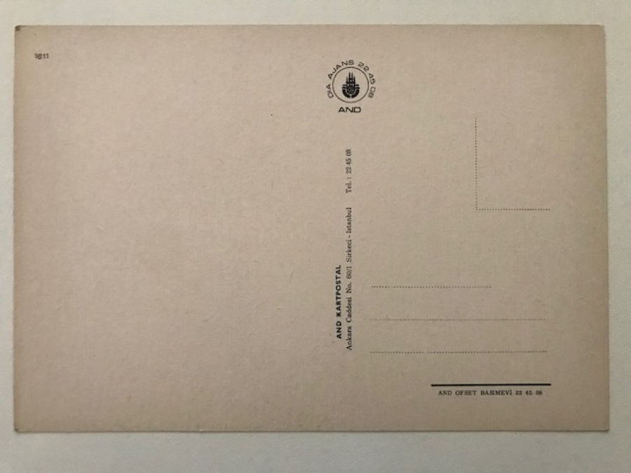 AND KARTPOSTAL JUMBO BOY RENKLİ BASKI GÖCERLER OYNAYAN KIZ COCUKLARI TEMALI 23 X 15