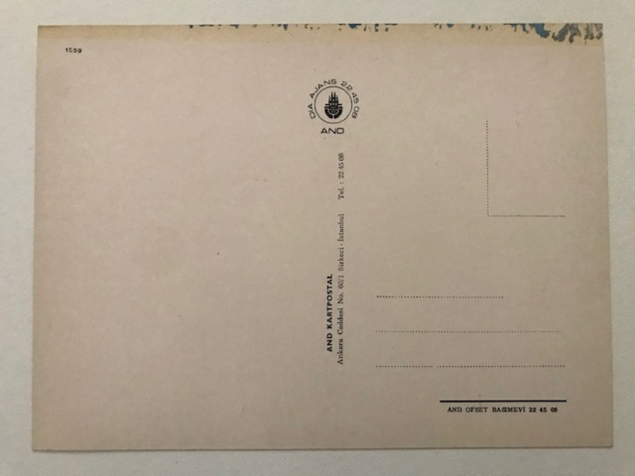 AND KARTPOSTAL JUMBO BOY RENKLİ BASKI GÖCERLER YAYLADA AGLAYAN KIZ COCUĞU TEMALI 23 X 15