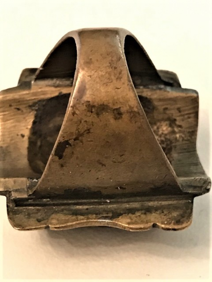 1970 EL YAPIM CIBAN ŞOVALYE PİRİNC AY YILDIZ VE ÜC KIRMIZI TAŞLI ERKEK YÜZÜK