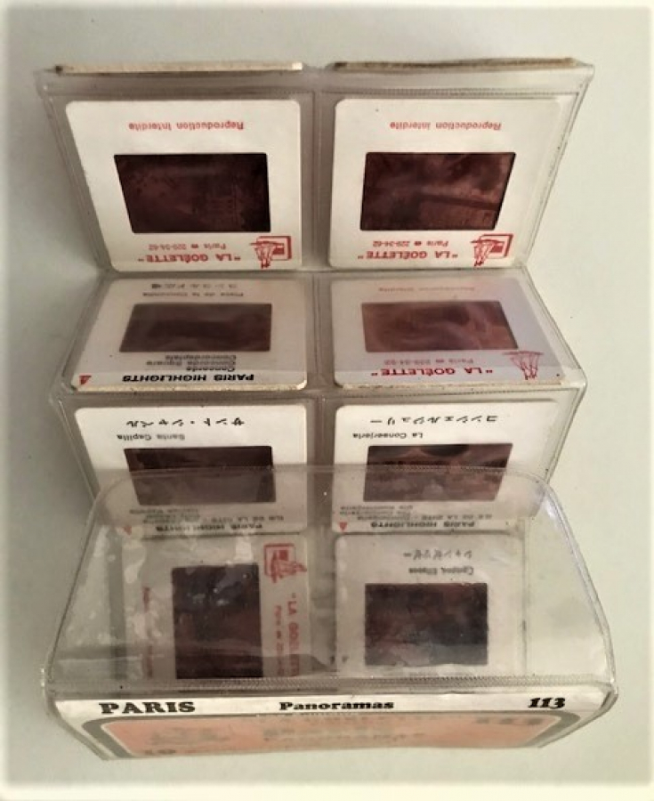LA GOELETTE PARİS PANORAMAS LES EDİTİONS 10 DİAPOSİTİVES CAULEUR