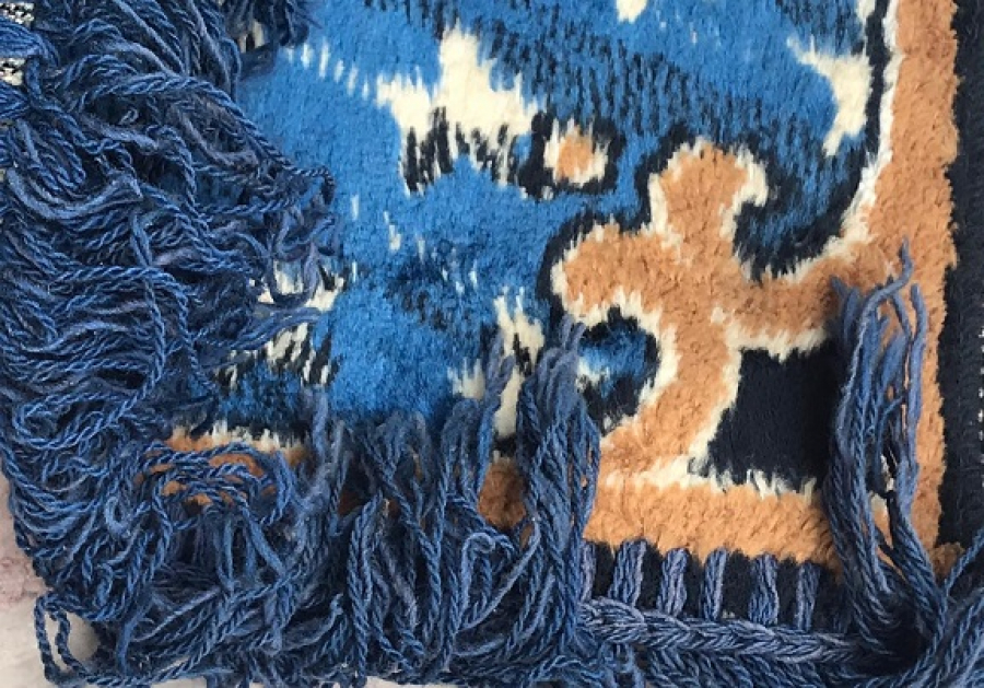 AMERİKAN BAŞKANLARINDAN 35. BAŞKAN JOHN.F.KENNEDY DUVAR HALISI CANLI RENKLER KENARLAR SACAKLI