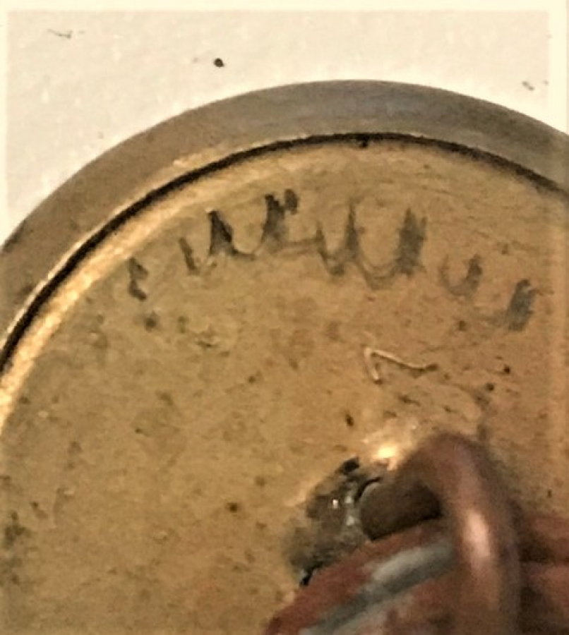 OSMANLI DENİZCİ PAŞA SETRE ASKER DÜGMESİ  METAL ÜZERİ CIPALI 2 ADET  22 MM CAP