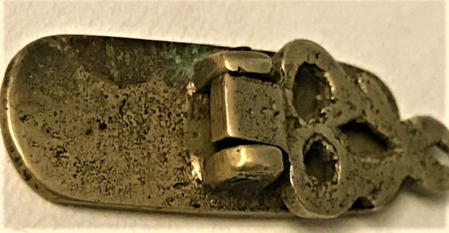 OSMANLI PİRİNC MÜHÜR EL KAZIMA KATLANIR SAP 