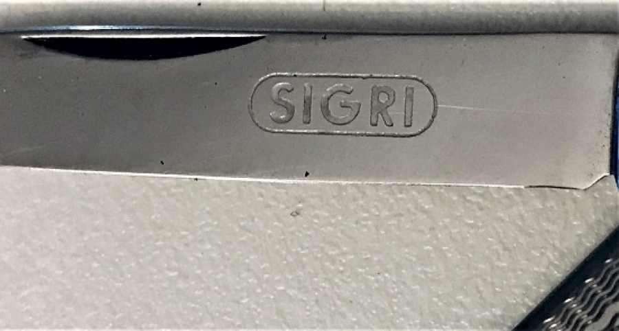 SIGRI  ROSTEREI STAINLESS INOX 3 AGIZLI CEP CAKI 8 CM BOYUNDA