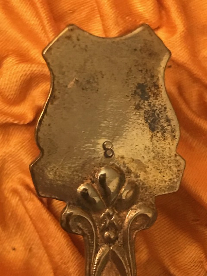 GÜMÜŞ ALTIN KAPLAMA MİNELİ KUTUSUNDA KAŞIK TAKIMI