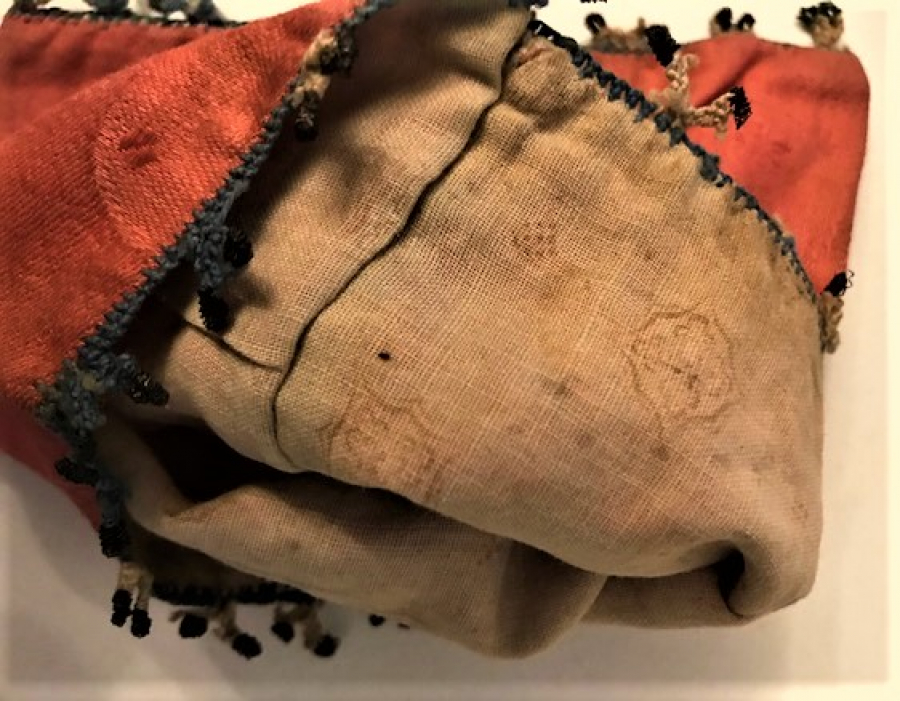 OSMANLI KESE EL İŞLELİ EL YAPIM KENARLAR OYALI İÇ,İ ASTARLI PARA KESESİ  BOYU 14 CM ENİ 13 CM