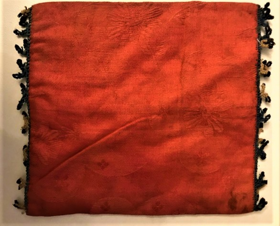 OSMANLI KESE EL İŞLELİ EL YAPIM KENARLAR OYALI İÇ,İ ASTARLI PARA KESESİ  BOYU 14 CM ENİ 13 CM