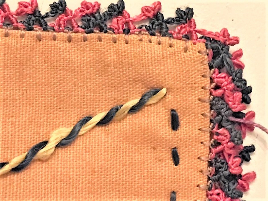 OSMANLI KESE EL İŞLELİ EL YAPIM OYA İŞLEMELİ PARA KESESİ  BOYU 15 CM ENİ 12 CM