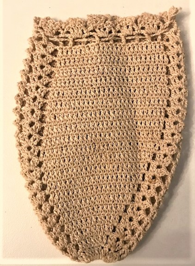 OSMANLI KESE EL İŞLELİ EL YAPIM  PARA KESESİ  BOYU 11 CM ENİ 8 CM 