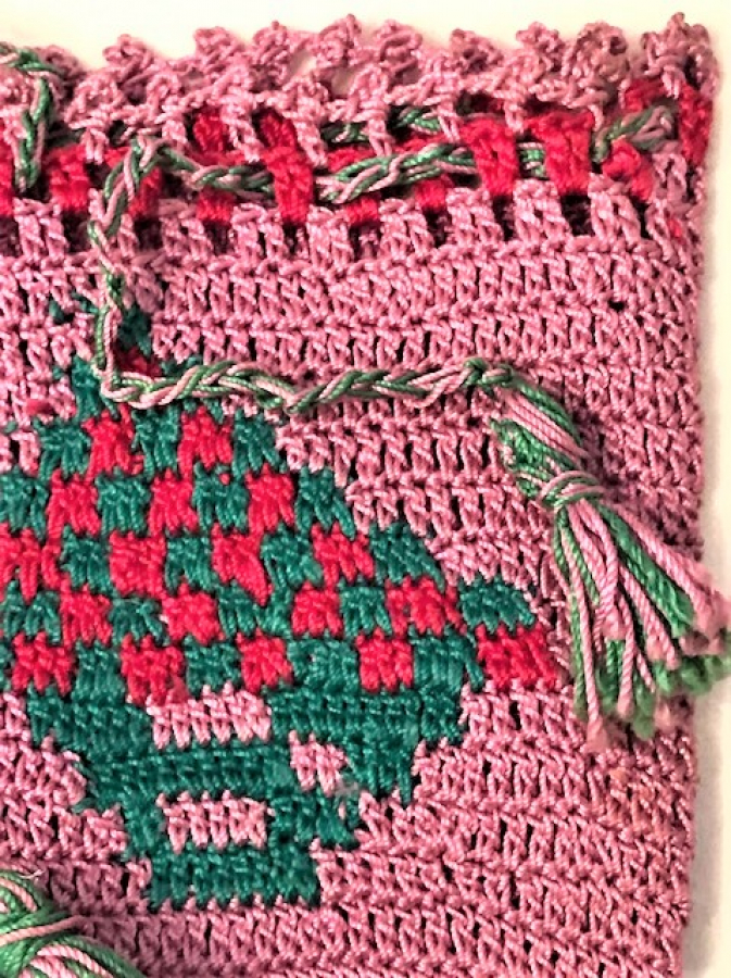 OSMANLI KESE EL İŞLEMELİ EL YAPIM  PEMBE AGIRLIKLI PARA KESE Sİ  BOYU 11 CM ENİ 8 CM