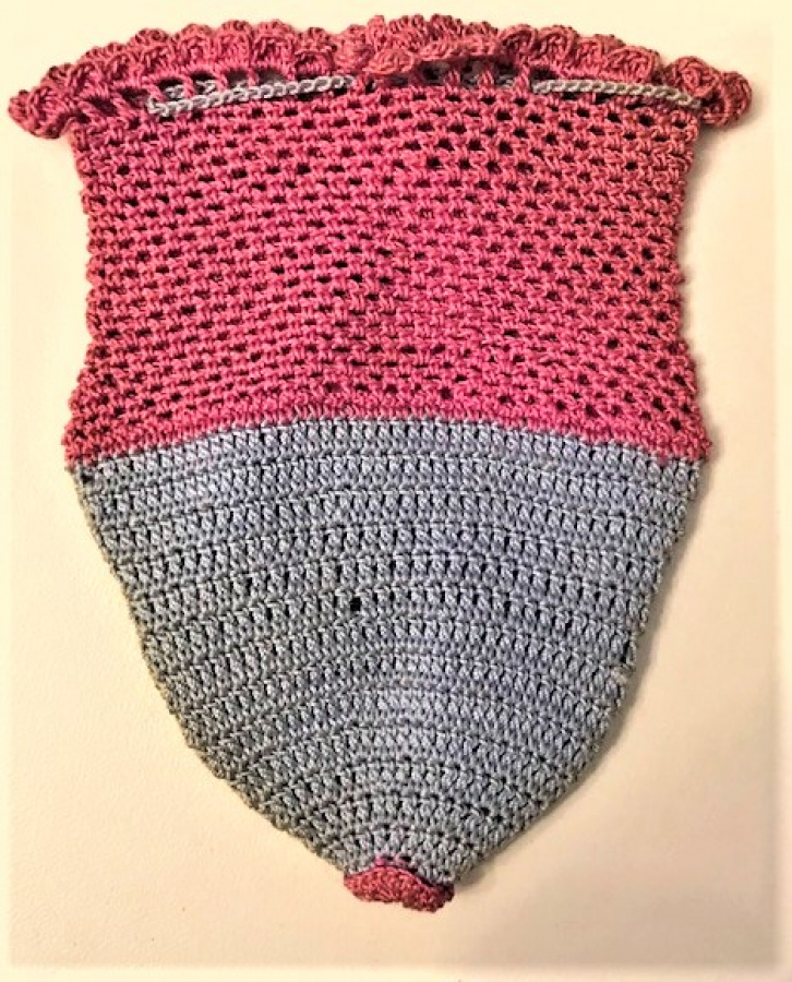 OSMANLI KESE EL İŞLELİ EL YAPIM PARA KESESİ  BOYU 11 CM ENİ 8 CM 