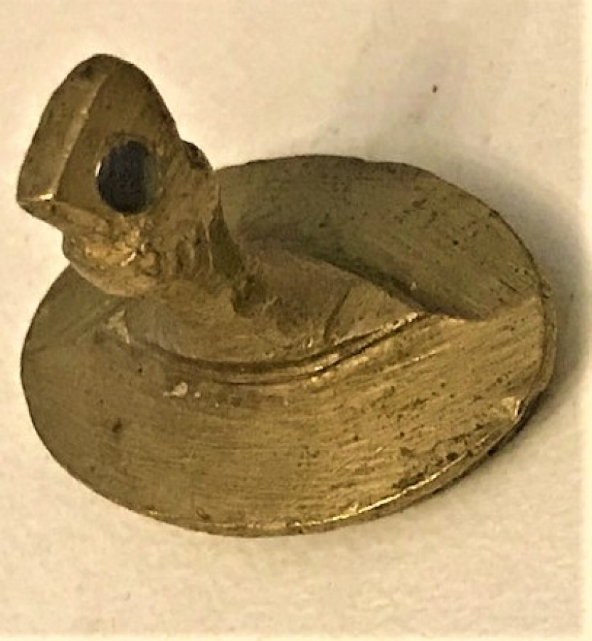 OSMANLI PİRİNC EL KAZIMA MÜHÜR 2 X 1.5 CM ÖLCÜLERDE