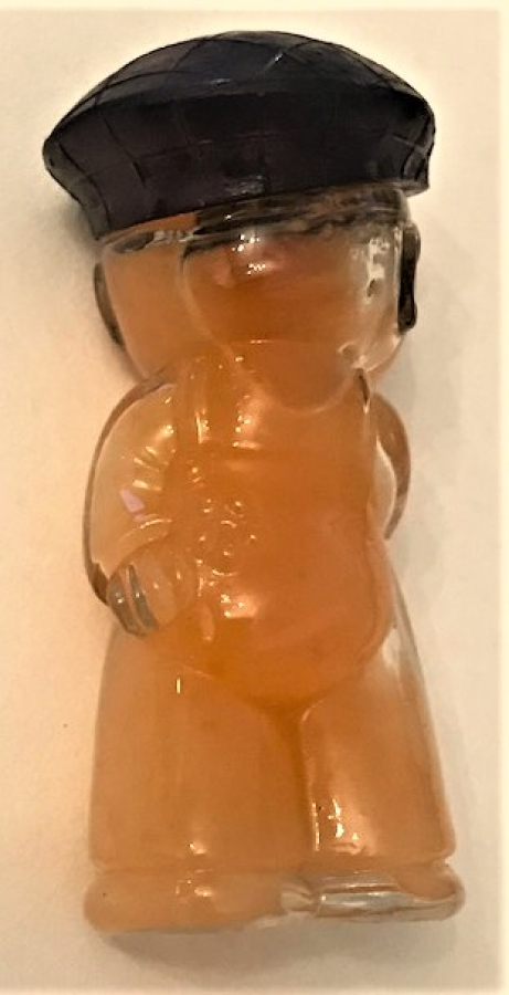 AVON UFAK CAM ŞİŞEDE ŞAPKALI COCUK PARFÜM  ŞİŞESİ