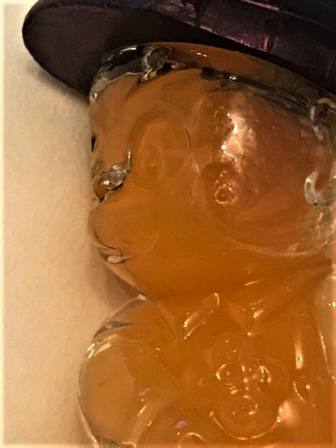 AVON UFAK CAM ŞİŞEDE ŞAPKALI COCUK PARFÜM  ŞİŞESİ