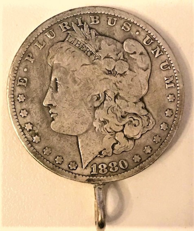 UNIDET STATES OF AMERİCA ONE DOLLAR E.PLURIBUS.UNUM 1880  USA MORGAN SİLVER DOLAR 