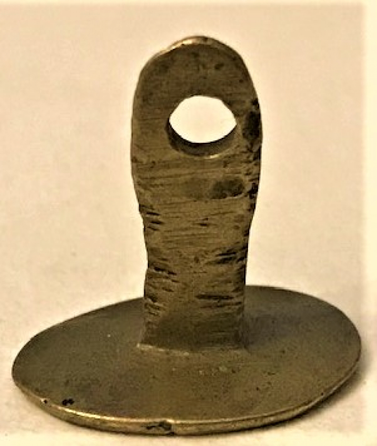 OSMANLI PİRİNC EL KAZIMA MÜHÜR 11X.17 MM ÖLCÜLERDE