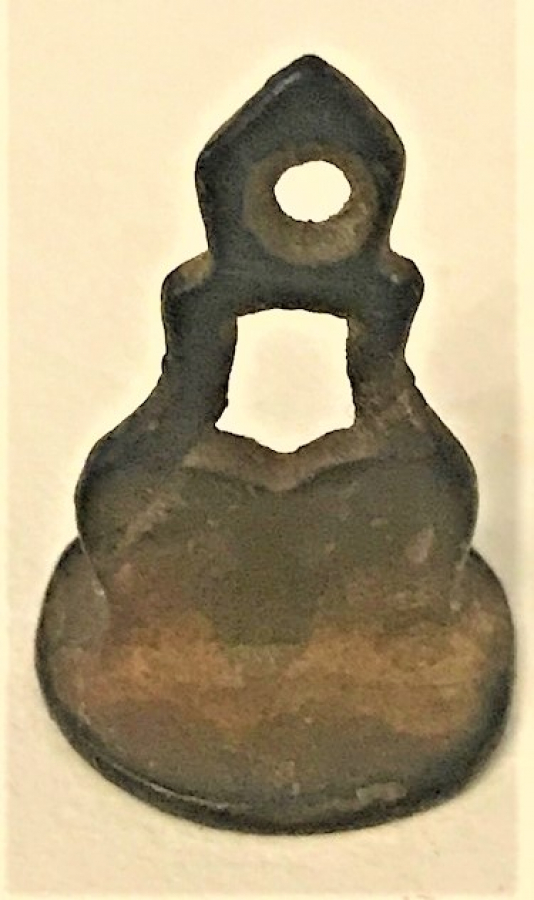  OSMANLI PİRİNC EL KAZIMA MÜHÜR 15 MM CAP ÖLCÜLERDE