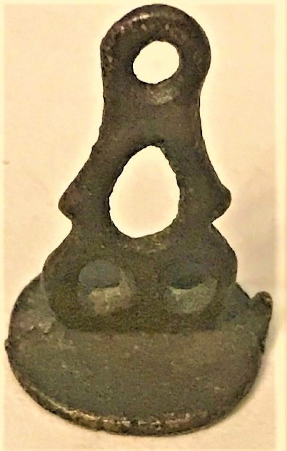 OSMANLI PİRİNC EL KAZIMA MÜHÜR 15  MM  CAP ÖLCÜLERDE 