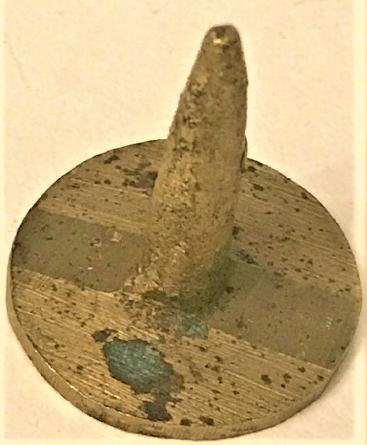  PİRİNC EL KAZIMA MÜHÜR 24  MM  CAP ÖLCÜLERDE KURU KAHVECİ ALİ YAZMAKDA