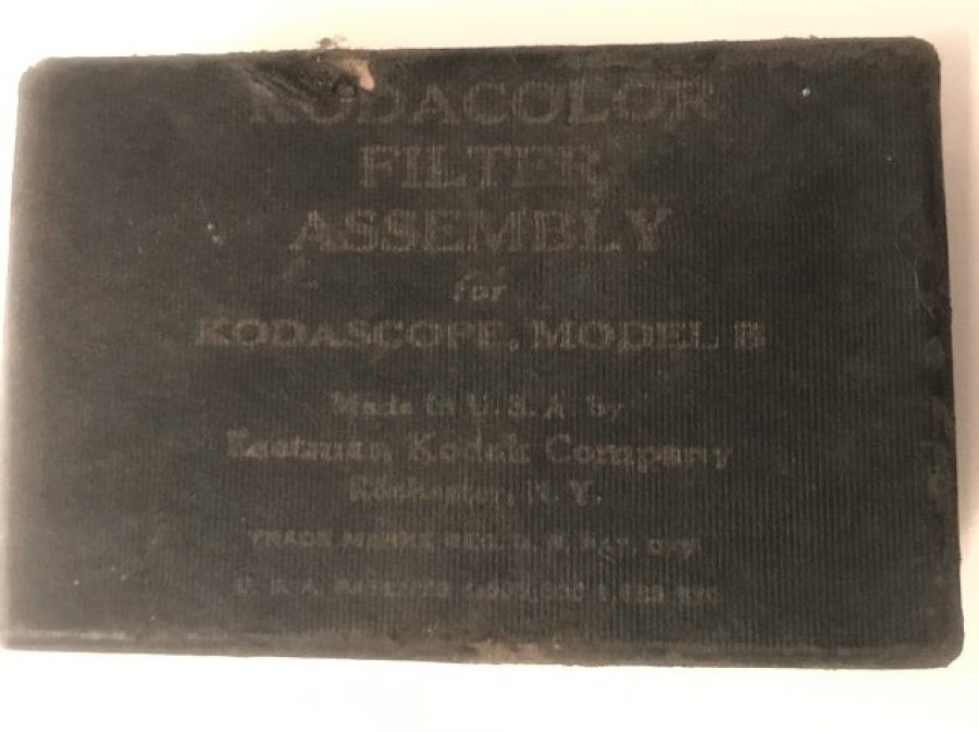 KODACOLOR FILTER ASSEMBLY FOR KODASCOPE MODEL B   USA 