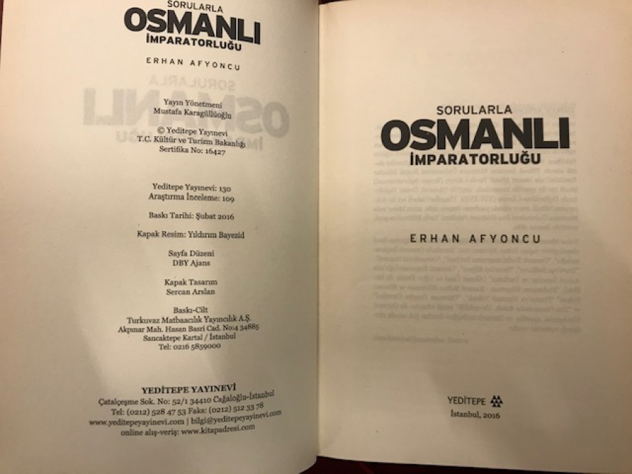 ERHAN AFYONCU SORULARLA OSMANLI İMPARATÖRLÜGU