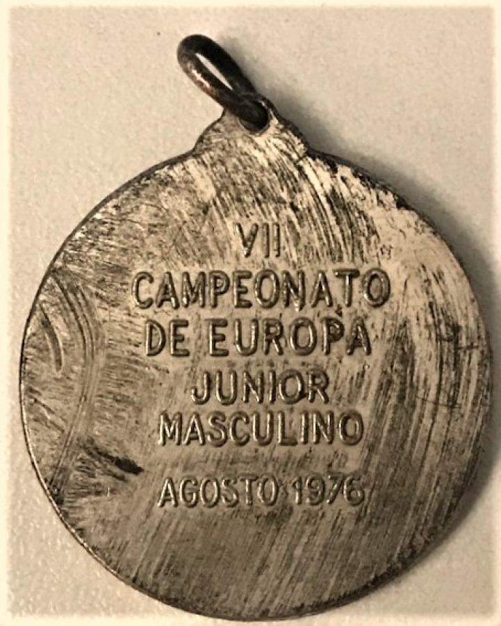 EUJUBASKET 76 SANTİAGO DE COMPOSTELA ESPANA MADALYA 