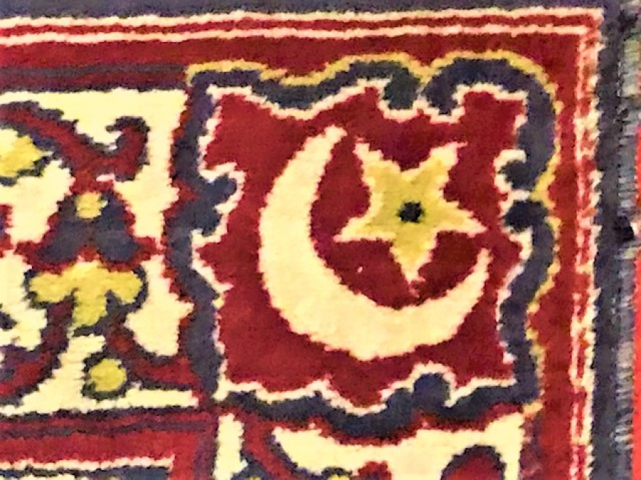 CAMİ DESENLİ FLOŞ DOKUMA NAMAZLIK SECCADE