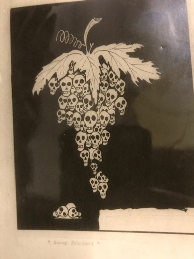 KARİKATÜRİST MELİH PAKALIN İMZALI SİYASI KERİKATÜRLERDEN OLUŞAN ALBUM  D. 1941 Ö. 2004