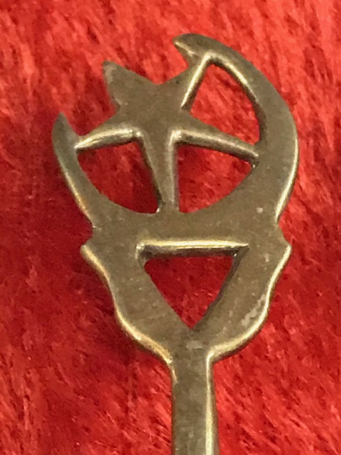 OSMANLI KUTUSUNDA CAY KAŞIGI  6 ADET FARKLI MOTİFLERDE