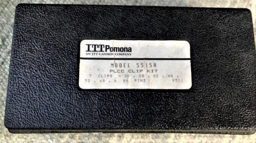 POMONA MODEL 5515A PLCC CLIP KIT. MİCRO SMD 6 PROGRAMLAMA KİTİ APARAT