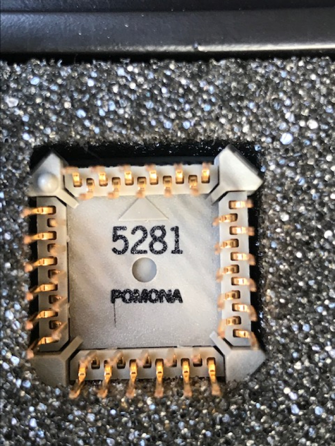 POMONA MODEL 5515A PLCC CLIP KIT. MİCRO SMD 6 PROGRAMLAMA KİTİ APARAT